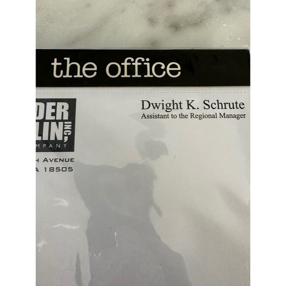 NIP “The Office” Dwight Schrute Note Pad - Picture 6 of 6